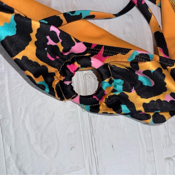New Art Class Kids Swim Set - Multicolor Leopard Print Size L (10/12) - Picture 5 of 14